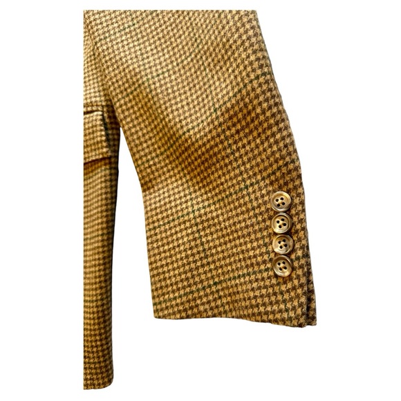 Polo Ralph Lauren Cashmere Wool Herringbone Windowpane Sport Coat Blazer 42L - Picture 6 of 16